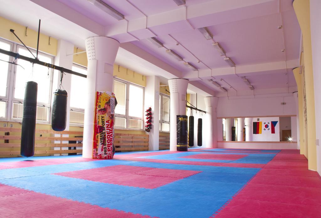 Vandrarhem Martial Arts Sleepover Gym Prag